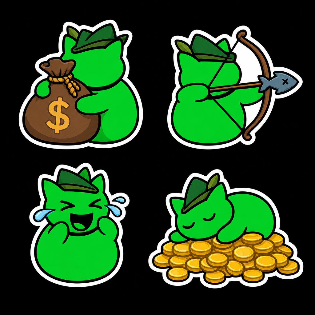 CATBAG stickers